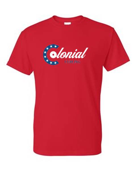 Colonial Curling Shirt in Red